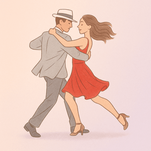 Illustration of Samba de Gafieira